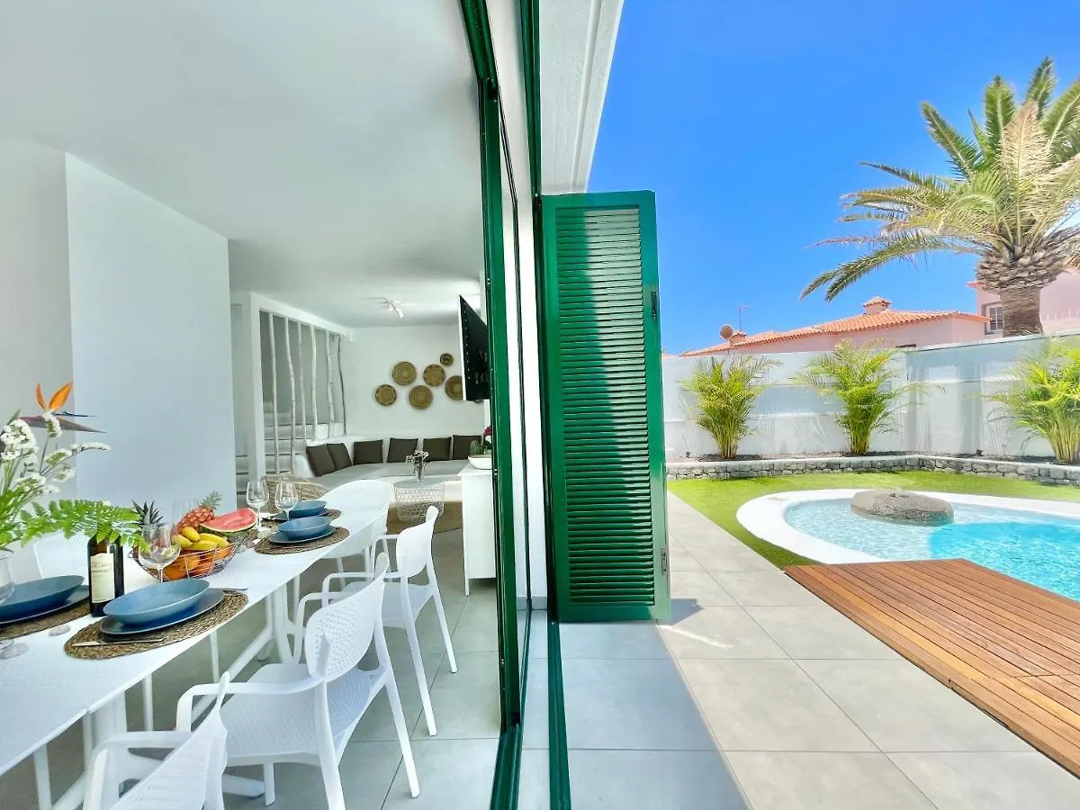 펜션 Taucho - Private, Heatable Pool, Bbq, 4 Bedrooms - Vivienda Vacacional 푸에르토 데 산티아고